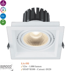 Đèn Spotlight Âm Trần 12W Euroto LA-193