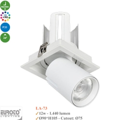 Đèn Spotlight Âm Trần Euroto 12w