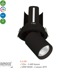 Đèn Spotlight Âm Trần Euroto 12w