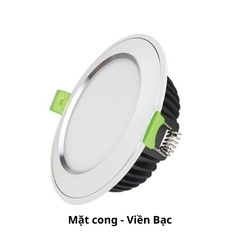 Đèn Led Âm Trần Downlight KINGLED Diamond Viền Màu