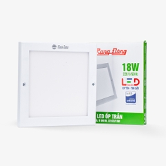 Đèn LED Ốp Trần Vuông LN10L RẠNG ĐÔNG 18W