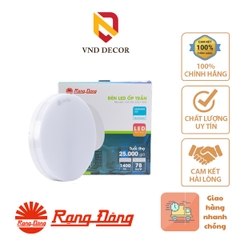Đèn LED Ốp Trần Tròn LN12N Đế Nhựa RẠNG ĐÔNG