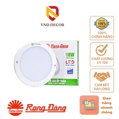 Đèn LED Ốp Trần Tròn LN11 RẠNG ĐÔNG 18W