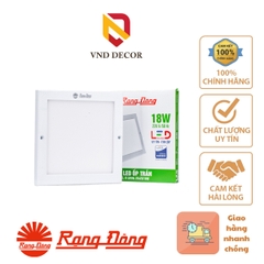 Đèn LED Ốp Trần Vuông LN10L RẠNG ĐÔNG 18W