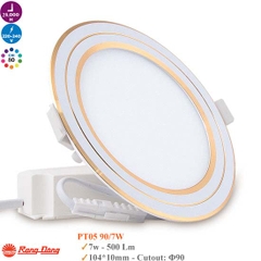 Đèn Led Âm Trần 7w Rạng Đông PT05 90/7W