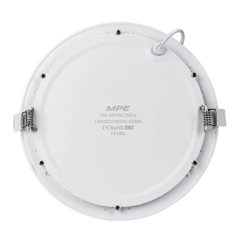 Đèn LED Panel Âm Trần Nhôm Mặt Tròn 18W MPE Seri RPL-18