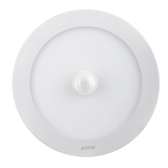 Đèn LED Panel Ốp Nổi Nhôm Mặt Tròn Cảm Biến Chuyển Động 12W Ánh Sáng Trắng SRPL-12T/MS