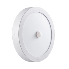 Đèn LED Panel Ốp Nổi Nhôm Mặt Tròn Cảm Biến Chuyển Động 18W Ánh Sáng Trắng SRPL-18T/MS