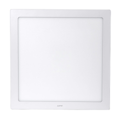 Đèn LED Panel Ốp Nổi Nhựa Trắng Mặt Vuông 18W MPE