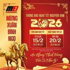 [THÔNG BÁO] LỊCH NGHỈ TẾT NGUYÊN ĐÁN BÍNH NGỌ 2026 TẠI STORE THIẾT BỊ