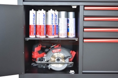 Tủ dụng cụ CSPS 132cm - 05 hộc kéo màu ĐEN VNTC13205BB1M / TRẮNG VNTC13205BJ4M