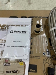 Máy Xịt Rửa Xe Mini Dekton DK-CWR3001VTG 1350W (Chỉnh Áp 110 Bar, Dây Đồng 100%, Dây Xịt 12M)