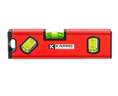 Thước Thủy Nivo Mini Kapro 771X-42M (20cm) – Thân Kim Loại, 3 Ống Thủy Phóng Đại Cao Cấp