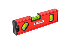 Thước Thủy Nivo Mini Kapro 771X-42M (20cm) – Thân Kim Loại, 3 Ống Thủy Phóng Đại Cao Cấp