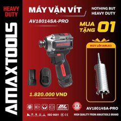 Máy Siết Vít 180Nm Pin Trụ AMAXTOOLS AV18014SA-Pro