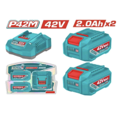 [HỆ PIN 42V MAX] PIN và SẠC 42V MAX TOTAL các loại, dùng cho hệ máy 42V MAX TOTAL