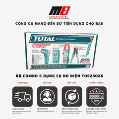 Bộ 5 dụng cụ kiểm tra điện TOTAL TOS23026