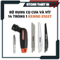 Bộ dụng cụ cưa và vặn vít 14 trong 1 Kendo - 21227
