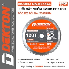 Lưỡi Cắt Dekton Cao Cấp - Cắt Nhôm, Gỗ, Sắt Hợp Kim (Nhiều Kích Thước 125mm - 355mm)