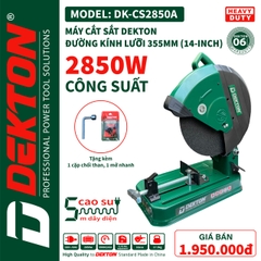 Máy cắt sắt 2850W Dekton DK-CS2850A