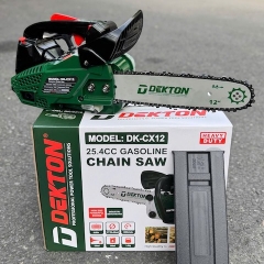 Cưa xích cầm tay hoạt động bằng xăng hiệu DEKTON; Model: DK-CX12