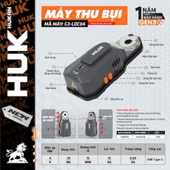 Máy hút bụi khoan tường HUKAN G3-LDC04 - Tích hợp đèn Laser và Thước thủy cân bằng