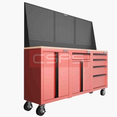 Tủ dụng cụ CSPS 183cm - 3 tủ màu đen/đỏ