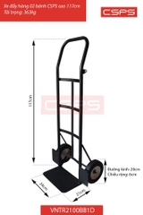 Xe đẩy hàng 02 bánh CSPS cao 117cm VNTR2100BB1D
