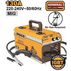 Máy hàn điện tử MIG 130A (sử dụng dây hàn có thuốc) INGCO ING-FC13012
