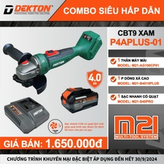 Máy Mài Góc Dùng Pin Dekton M21-AG100CP01
