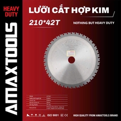 Lưỡi cắt hợp kim AMAXTOOLS chuyên cắt kim loại (305mm, 210mm, 145mm)