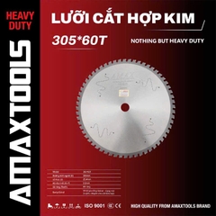 Lưỡi cắt hợp kim AMAXTOOLS chuyên cắt kim loại (305mm, 210mm, 145mm)
