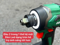 Máy Siết Bu Lông, Vít 2 Trong 1 Dùng Pin 21V Dekton M21-CV250Plus