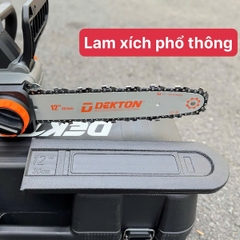 MÁY CƯA XÍCH 12 INCH DEKTON M21-CX12PRO MÀU XÁM GALAXY - MOTOR KHÔNG CHỔI THAN