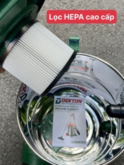 Máy Hút, Thổi Bụi Khô - Ướt Thùng 25L Dùng Pin Phổ Thông 21V Dekton M21-HB25PRO hút mạnh, độ ồn thấp