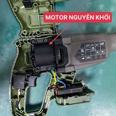 Máy khoan búa dùng pin 21V Dekton M21-RH2603XC Màu Oliu