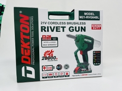 Máy Rút Rivet Dùng Pin Phổ Thông 21V Dekton M21-RVG64BL