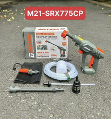 Máy xịt rửa xe dùng pin Dekton M21-SRX775CP