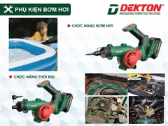 MÁY THỔI BỤI, THỔI LÁ DÙNG PIN 21V DEKTON M21-TB03 - MẪU MỚI NHẤT
