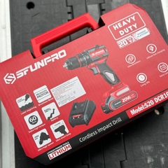 Máy khoan 3 chức năng 60Nm dùng pin 20V SFUNPRO S20 DCR10A