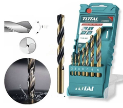 Bộ 7 mũi khoan kim loại HSS TOTAL TACSD0075