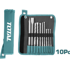 Bộ combo máy xay sinh tố KMJB022R dùng pin, máy khoan  động lực TRHLI202287 pin 20V và bộ 8 mũi khoan bê tông TACSD19101 TOTAL TOSLI23061