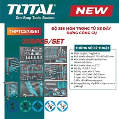 Tủ Đồ Nghề 7 Ngăn 356 Chi Tiết TOTAL THPTCS73561 - Dòng Super Total Cao Cấp