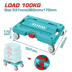 Ván lăn di chuyển cho hộp đồ nghề xếp chồng TOTAL THTWB61001 - Tải trọng 100Kg