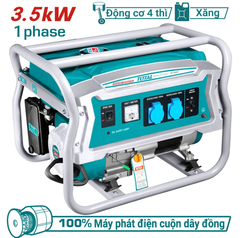 Máy phát điện dùng xăng 3.5/2.8KW TOTAL TP135006