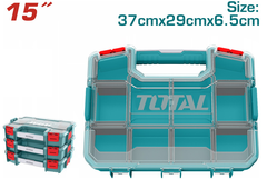 Hộp Nhựa Đựng Linh Kiện 15" Total TPBX1151 – Có Thể Xếp Chồng