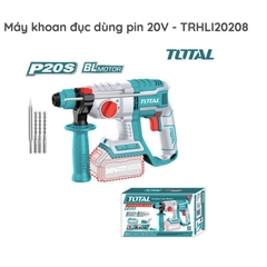Máy khoan đục dùng pin Lithium (Ko kèm pin & sạc) 20V TOTAL TRHLI20208