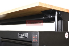 Tủ dụng cụ CSPS 142cm - 10 hộc kéo màu đỏ/đen