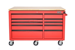 Tủ dụng cụ CSPS 142cm - 10 hộc kéo màu đỏ/đen