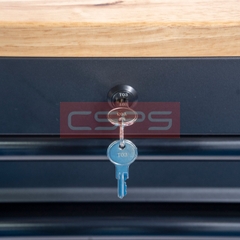 Tủ dụng cụ CSPS 76cm - 05 hộc kéo có vách lưới VNLC07605BB2M